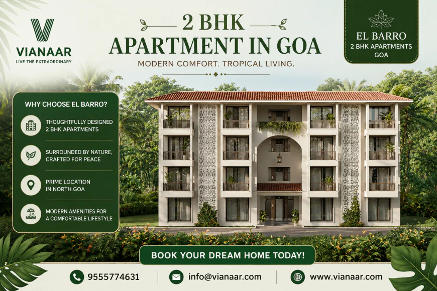 Luxury 2 & 3 BHK Apartments for Sale in Mandrem, Goa | Vianaar