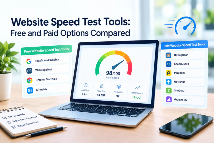 Website Speed Test Tools: Free and Paid Options Compared