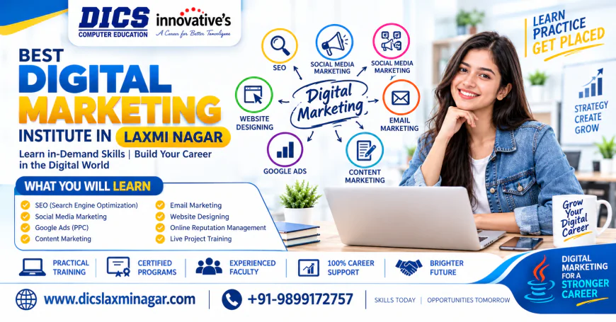 Best Digital Marketing Professional Training Institute in Laxmi Nagar