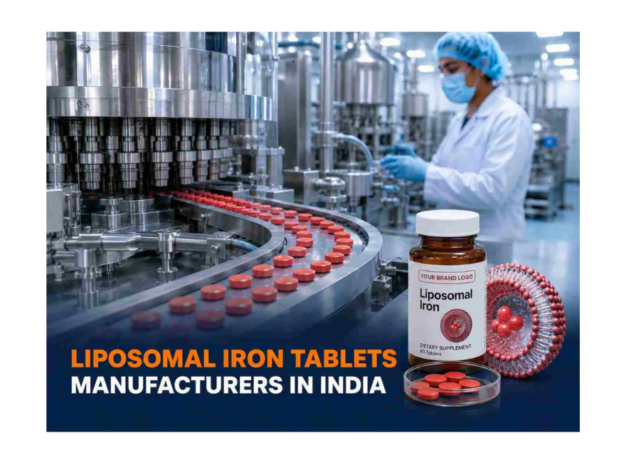 Liposomal Iron Tablets Manufacturers in India: Advanced Nutraceutical Manufacturing for Modern Brands
