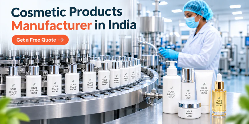 Cosmetic Products Manufacturer in India: How to Choose the Right Manufacturing Partner