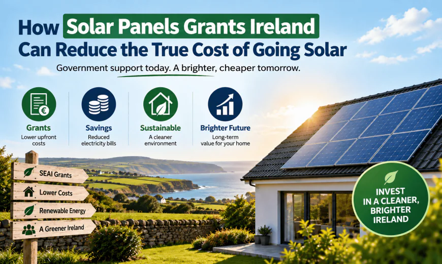 How Solar Panels Grants Ireland Can Reduce the True Cost of Going Solar