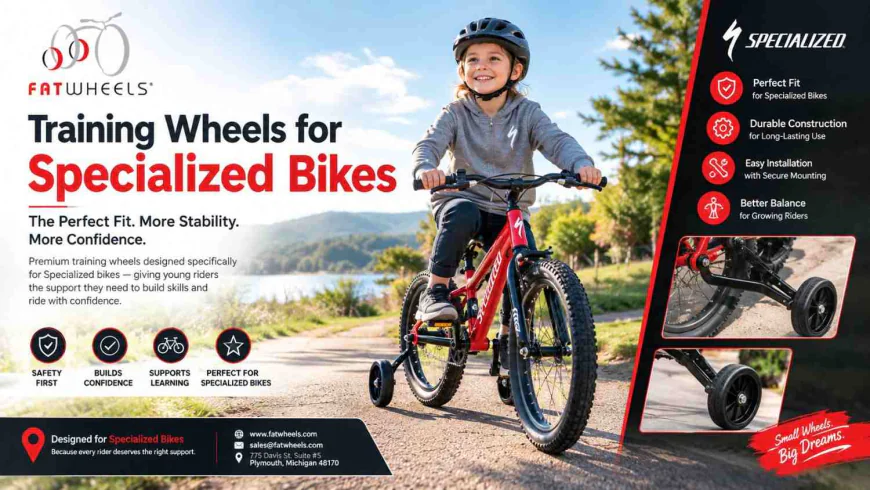 Training Wheels for Specialized Bikes, Giant Bikes & 16–20 Inch Bicycles | FATWHEELS