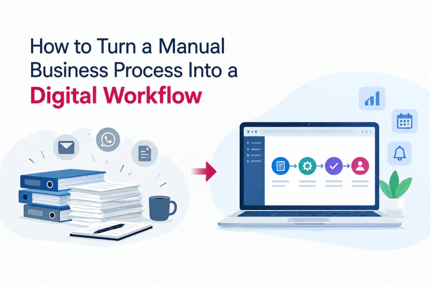 How to Turn a Manual Business Process Into a Digital Workflow