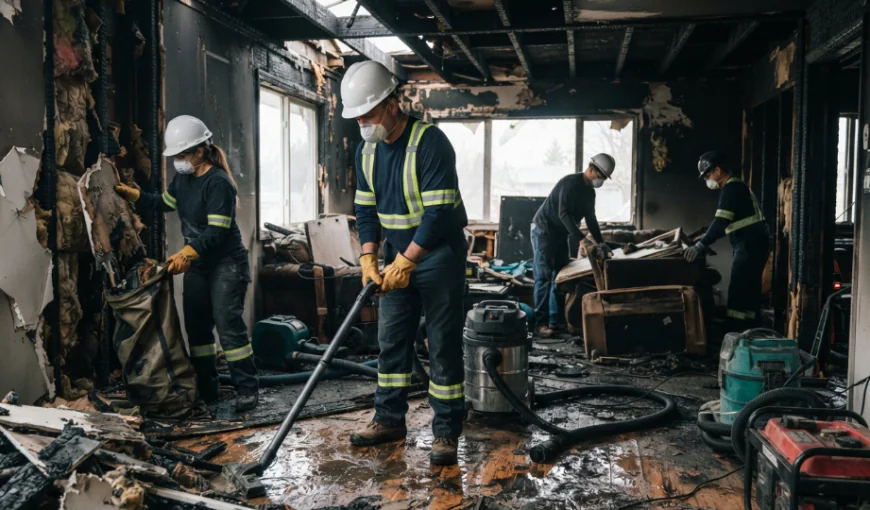 How Fire Can Weaken Walls, Ceilings, and Structural Components