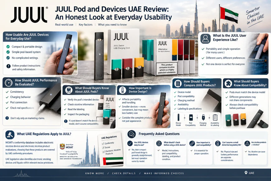 JUUL Pod and Devices UAE Honest Review 2026: Performance and Overall Value