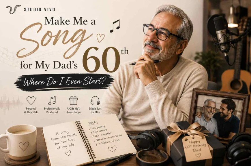 Make Me a Song for My Dad’s 60th — Where Do I Even Start?