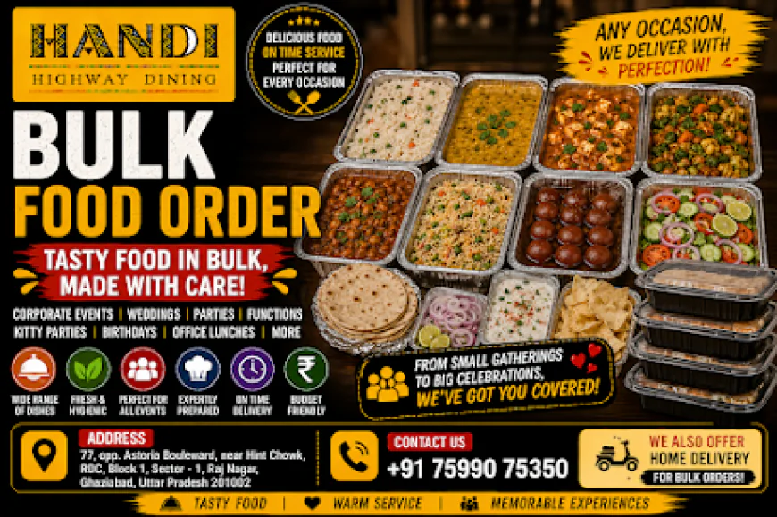 Bulk Food Order for Family Functions and Special Events – Handi Highway Dining