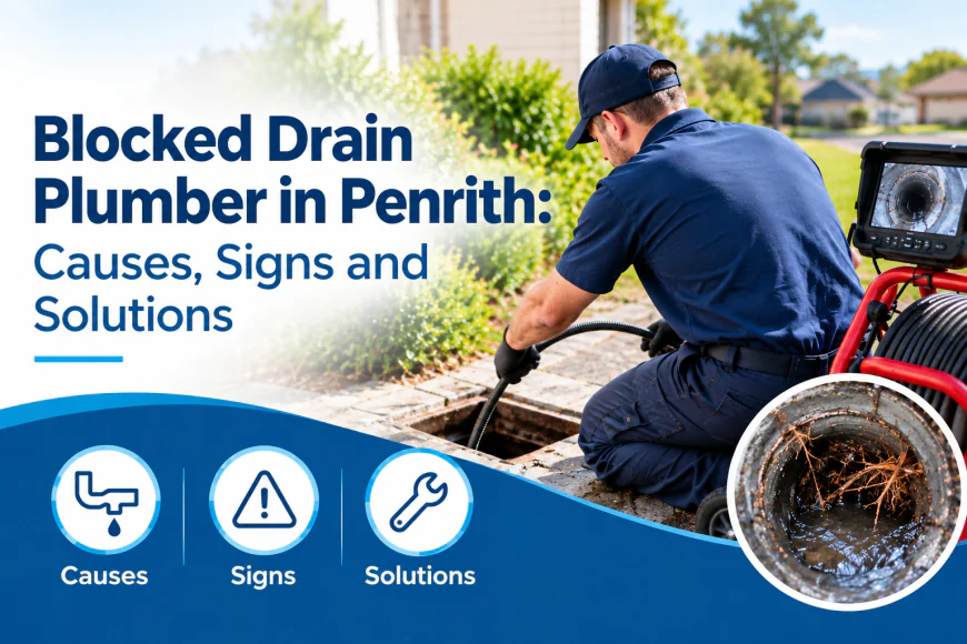 Blocked Drain Plumber in Penrith: Causes, Signs and Solutions