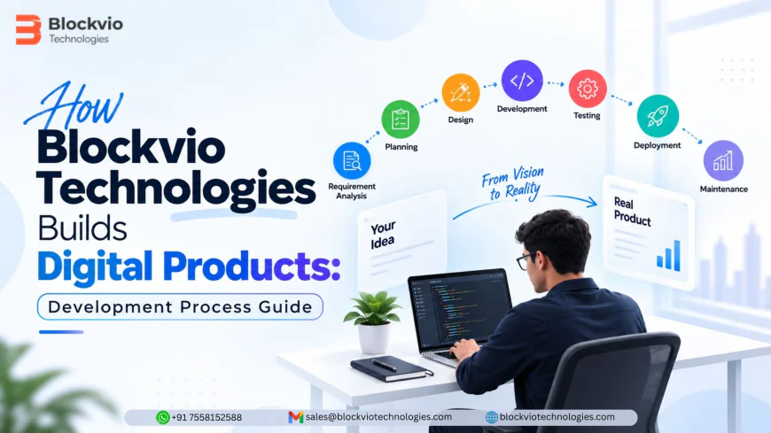 How Blockvio Technologies Builds Digital Products: Development Process Guide