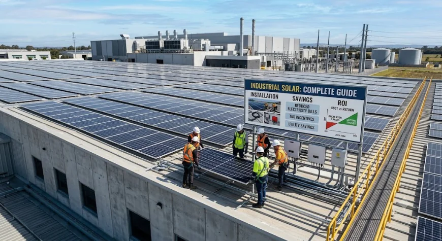 What Does Industrial Solar Really Cost? A Complete Guide to Installation, Savings & ROI
