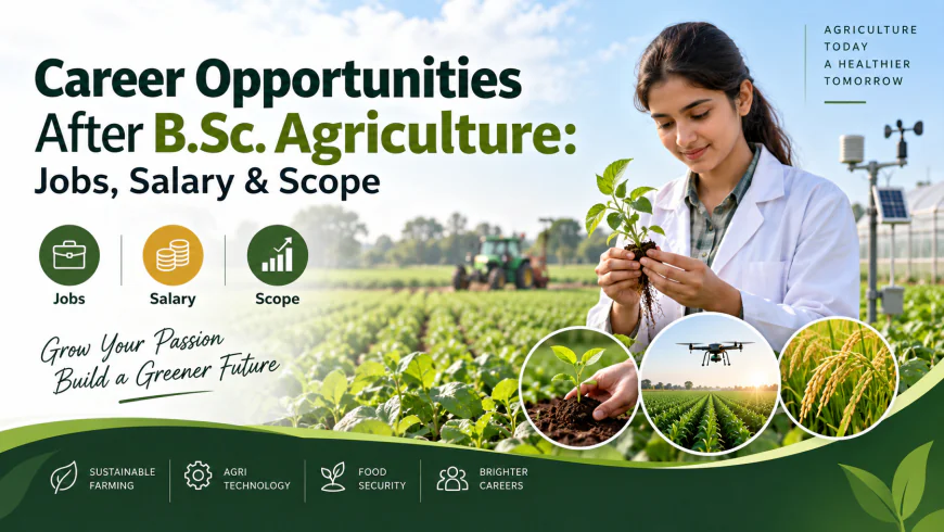 Career Opportunities After B.Sc. Agriculture: Jobs, Salary & Scope