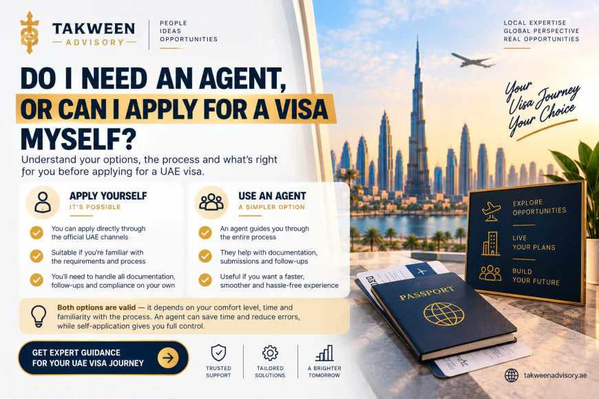 Do I Need an Agent, or Can I Apply for a Visa Myself?