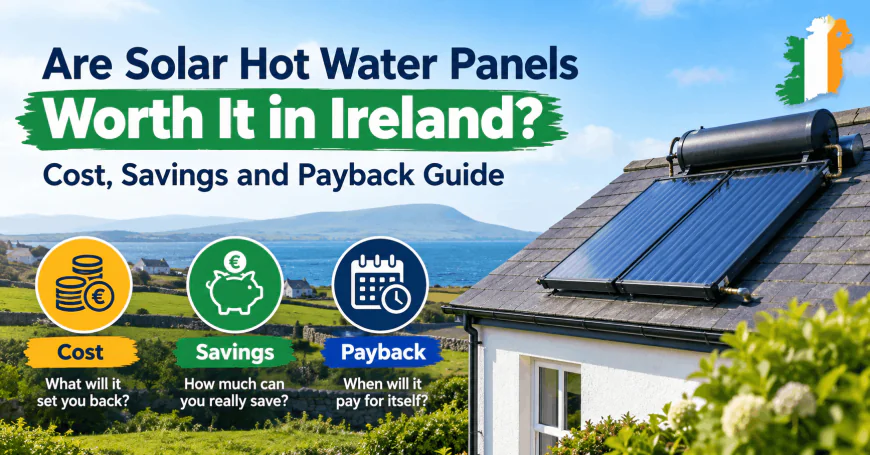 Are Solar Hot Water Panels Worth It in Ireland? Cost, Savings and Payback Guide