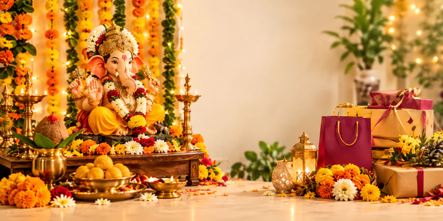 Ganesh Chaturthi Decoration Ideas at Home