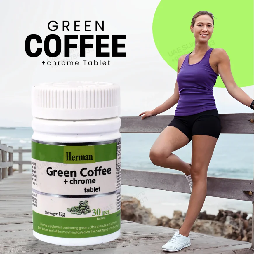 Green Coffee Bean + Chromium Picolinate Tablets – Appetite Control & Fat Burn Support