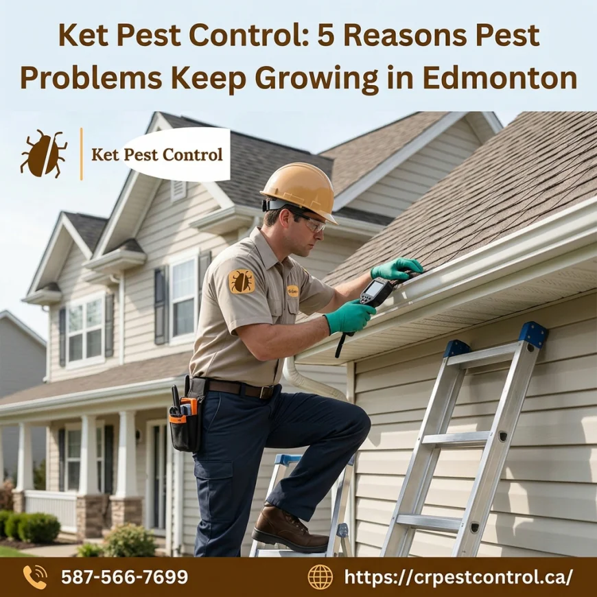 5 Reasons Pest Problems Keep Growing in Edmonton
