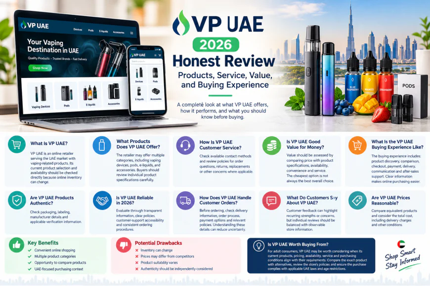 VP UAE 2026 Honest Review: Products, Service, Value, and Buying Experience