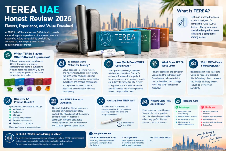 TEREA UAE Honest Review 2026: Flavors, Experience, and Value Examined