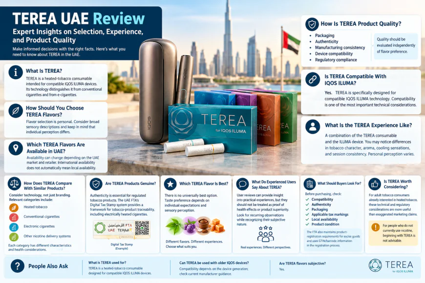 TEREA UAE Review: Expert Insights on Selection, Experience, and Product Quality