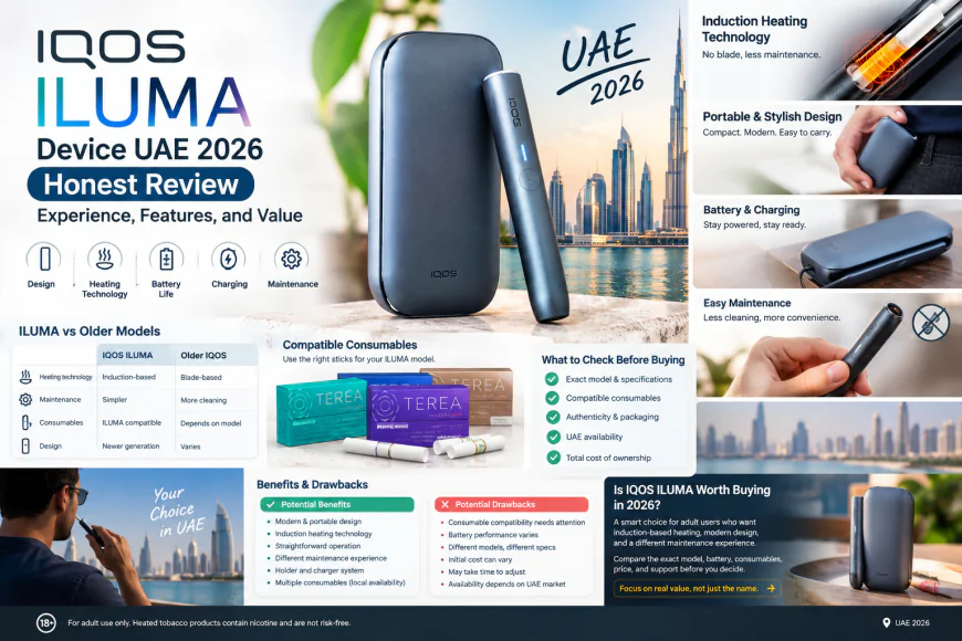 IQOS ILUMA Device UAE 2026 Honest Review: Experience, Features, and Value