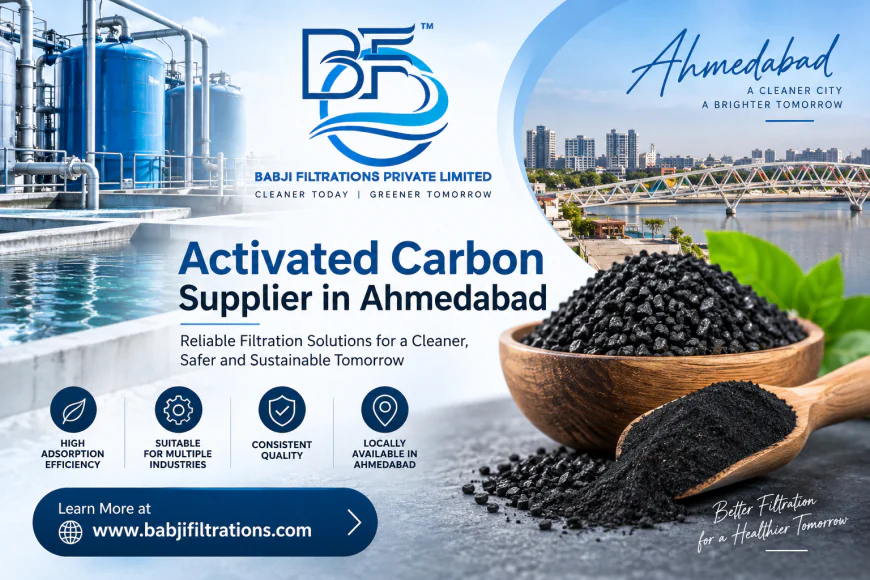 Activated Carbon Supplier in Ahmedabad for Reliable Industrial Filtration