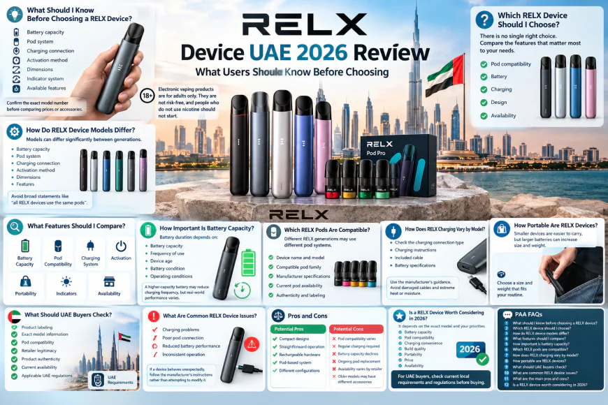 RELX Device UAE 2026 Review: What Users Should Know Before Choosing