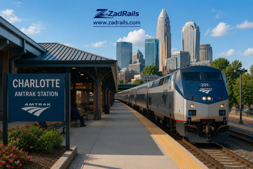 What Facilities Are Available at Charlotte Amtrak Train Station?