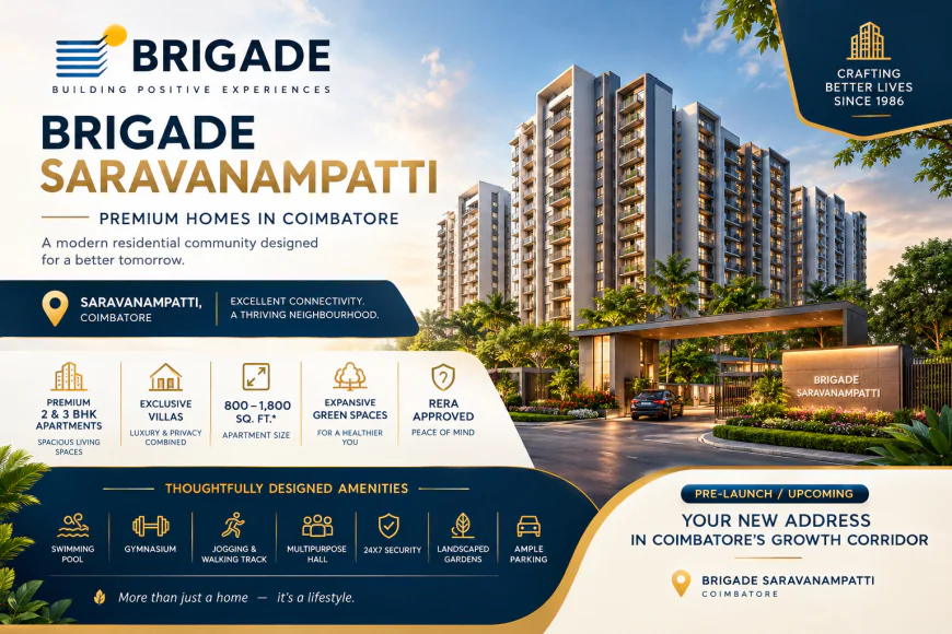 What Is the Expected Possession Date of Brigade Saravanampatti?