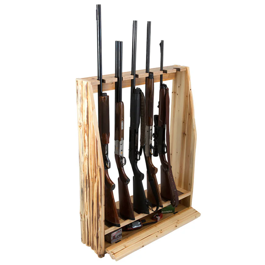 The Safe Rash Solution: Why a Dedicated 6-Gun Rustic Floor Rack Belongs in Your Staging Area