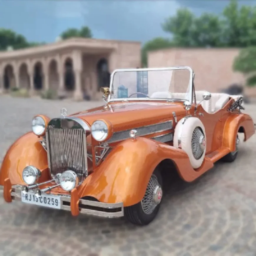 Vintage Car Hire in Jaipur for Weddings, Events & Royal Experiences