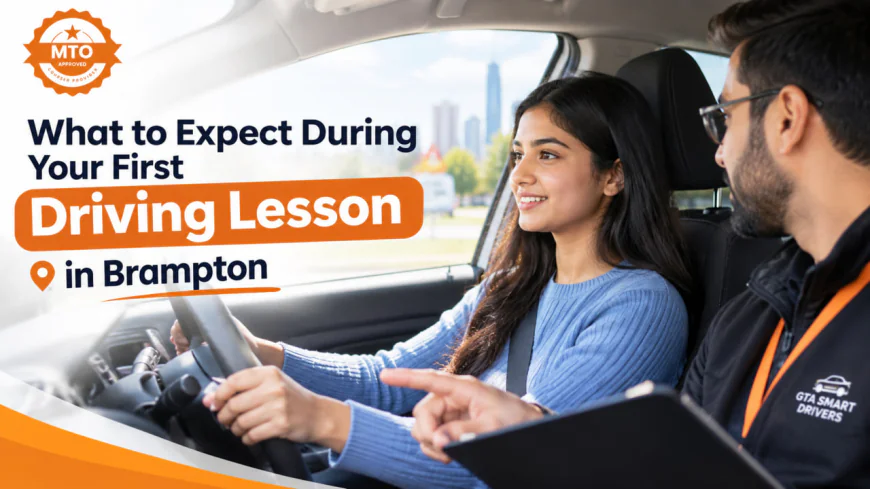 What to Expect During Your First Driving Lesson in Brampton