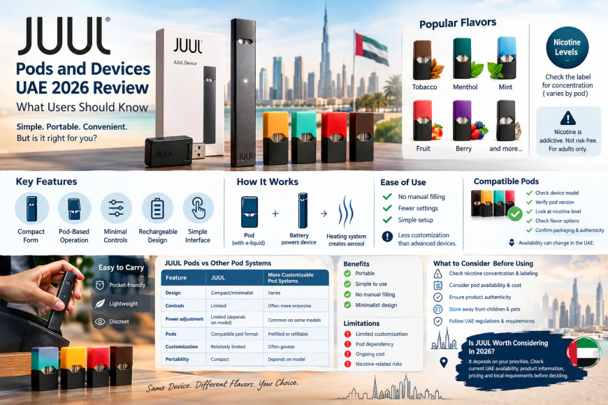 JUUL Pods and Devices UAE 2026 Review: What Users Should Know
