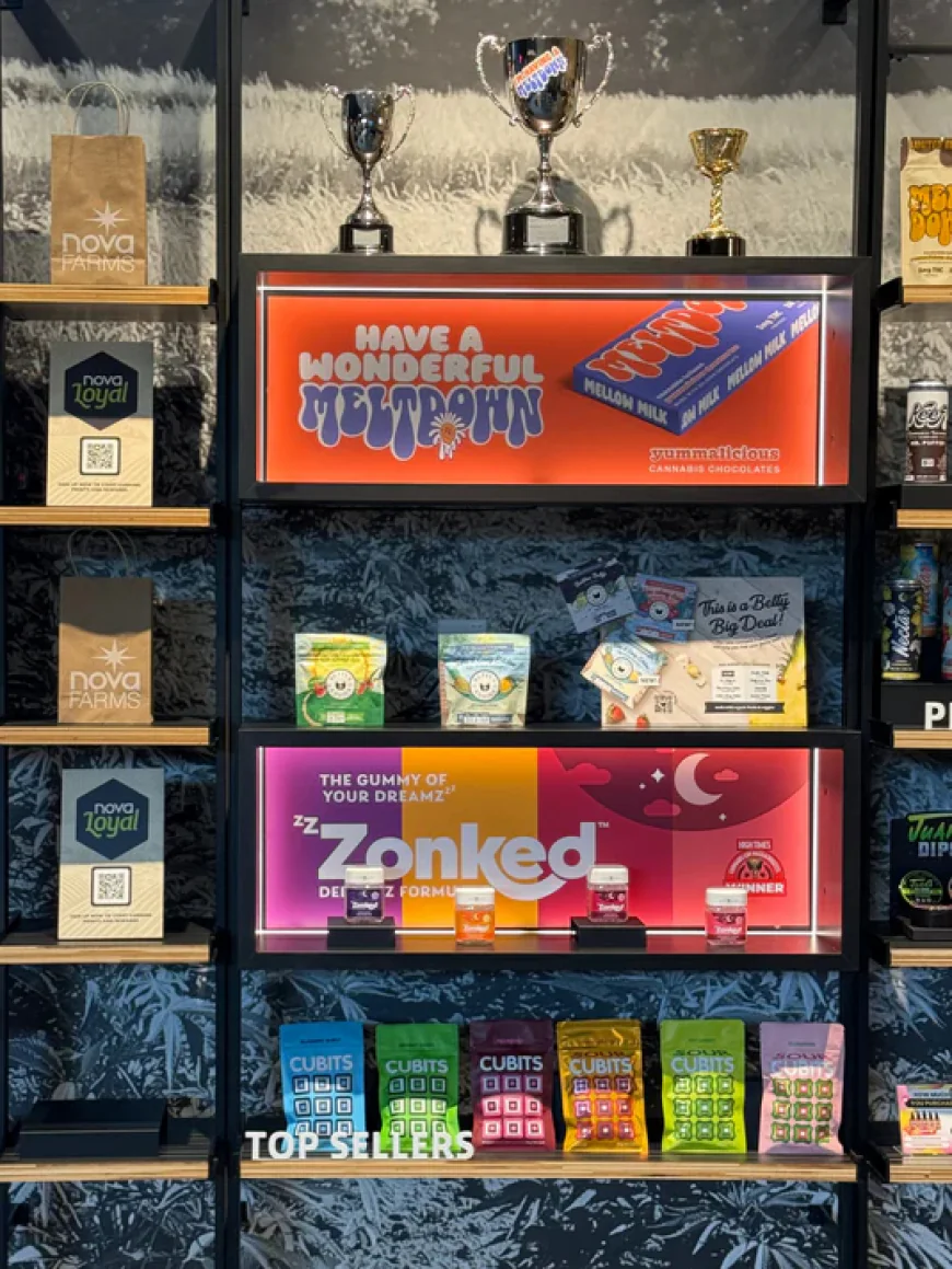Can Retail Dispensary Showcases Improve Cannabis Product Presentation?
