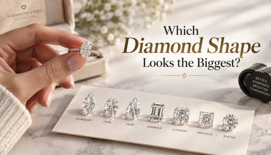 Which Diamond Shape Looks the Biggest?