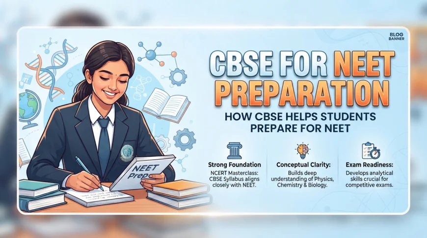 CBSE for NEET Preparation: How CBSE Helps Students Prepare for NEET