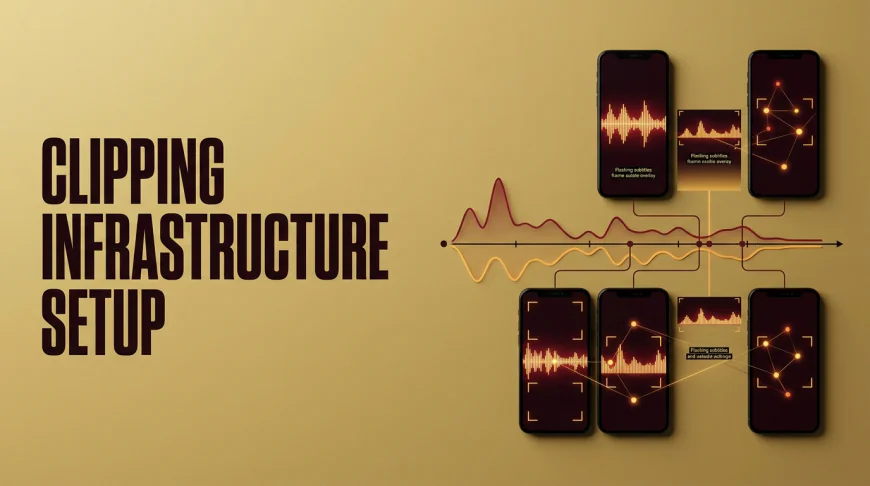 Clipping Infrastructure Setup: How Media Teams Scale Vertical Video Production