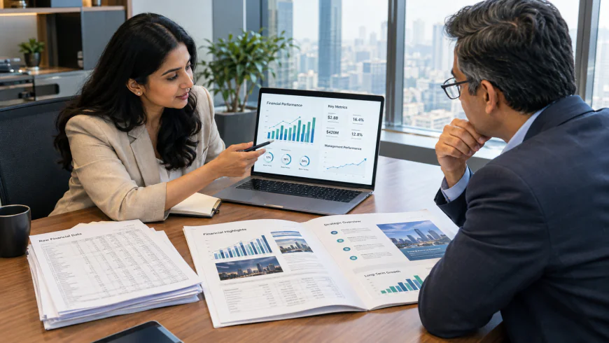 Can a Design Agency Make Financial Reports Clear for Both Investors and Management?