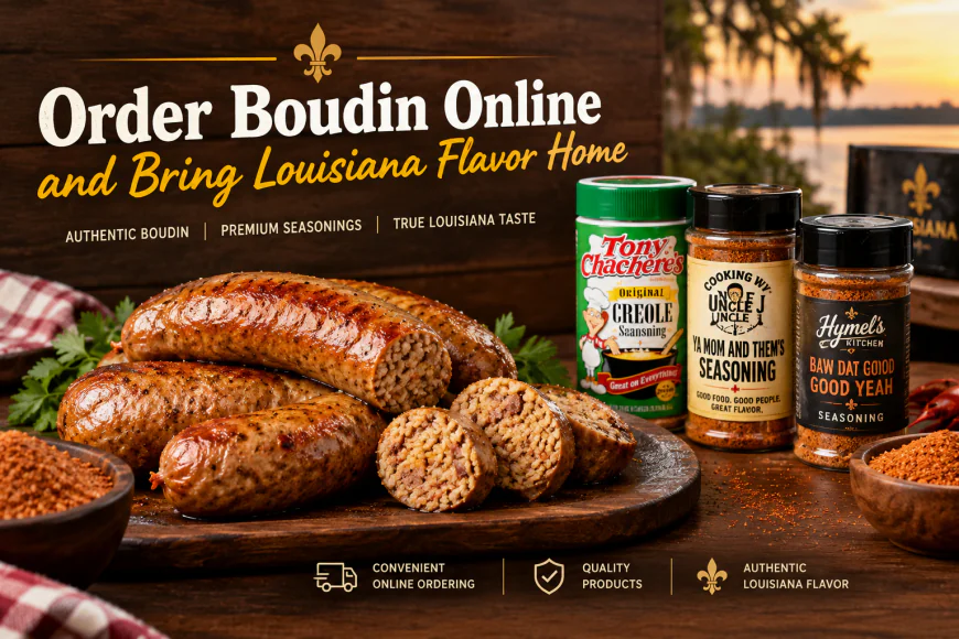 Order Boudin Online and Bring Louisiana Flavor Home
