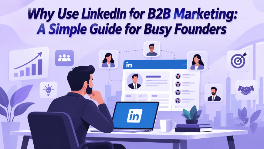 Why Use LinkedIn for B2B Marketing: A Simple Guide for Busy Founders