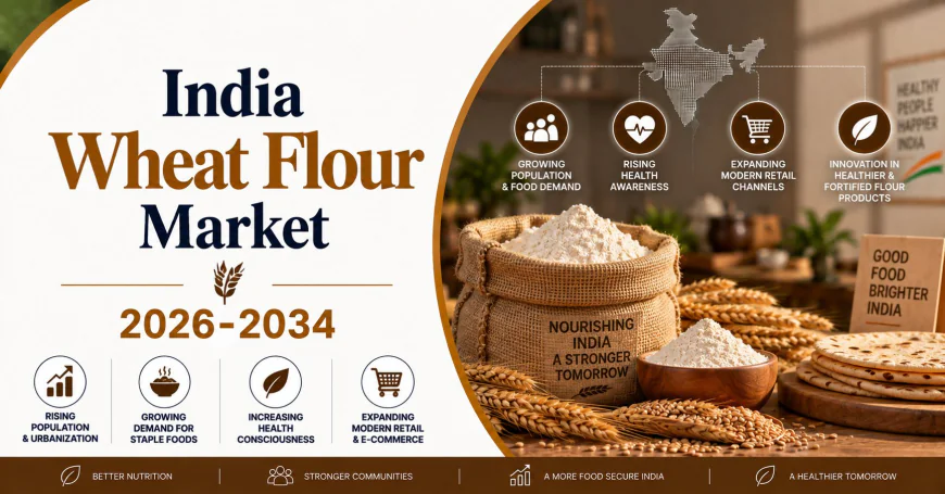 India Wheat Flour Market 2026–2034: Size, Consumption Trends, Analysis & Forecast