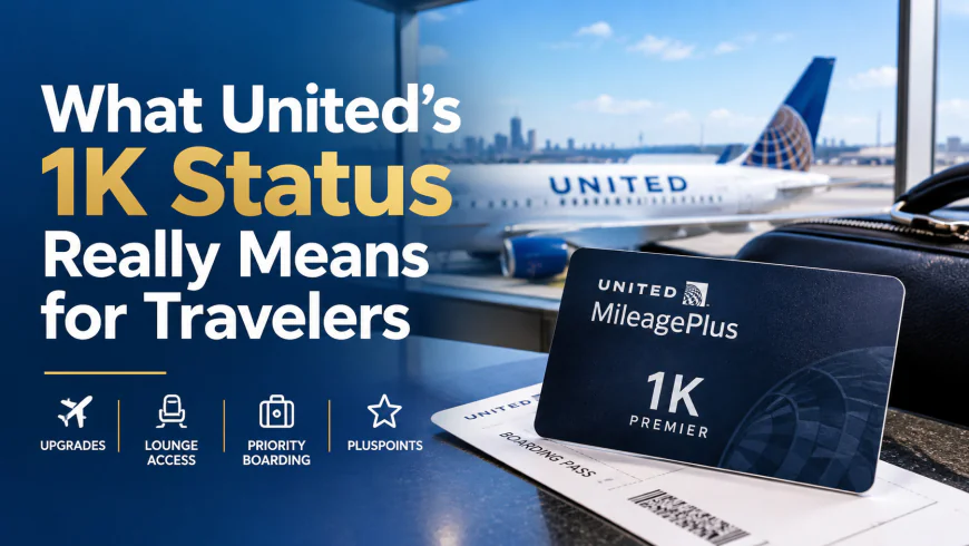 What United's 1K Status Really Means for Travelers