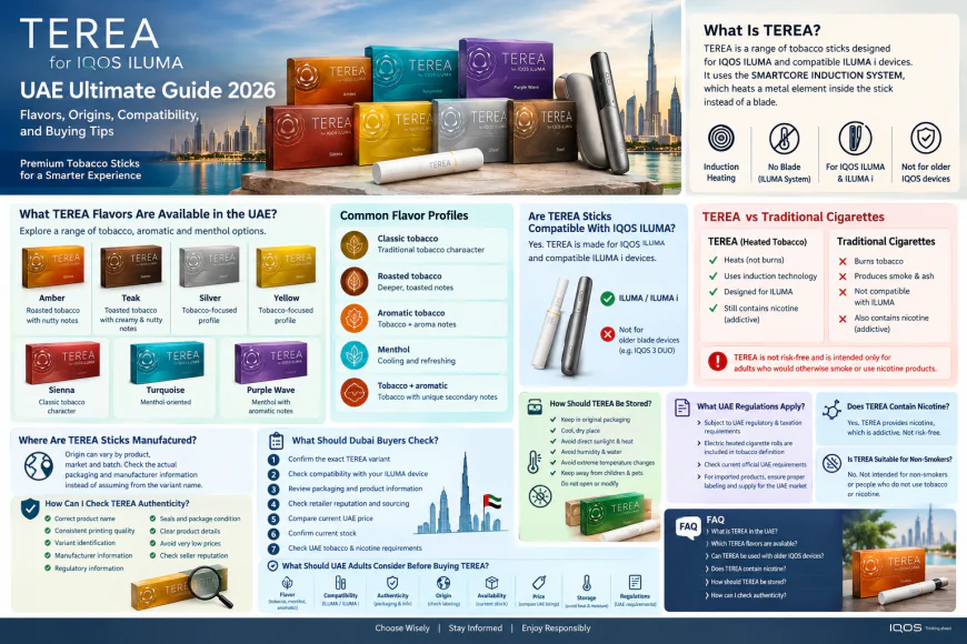 Terea UAE Ultimate Guide 2026: Flavors, Origins, Compatibility, and Buying Tips