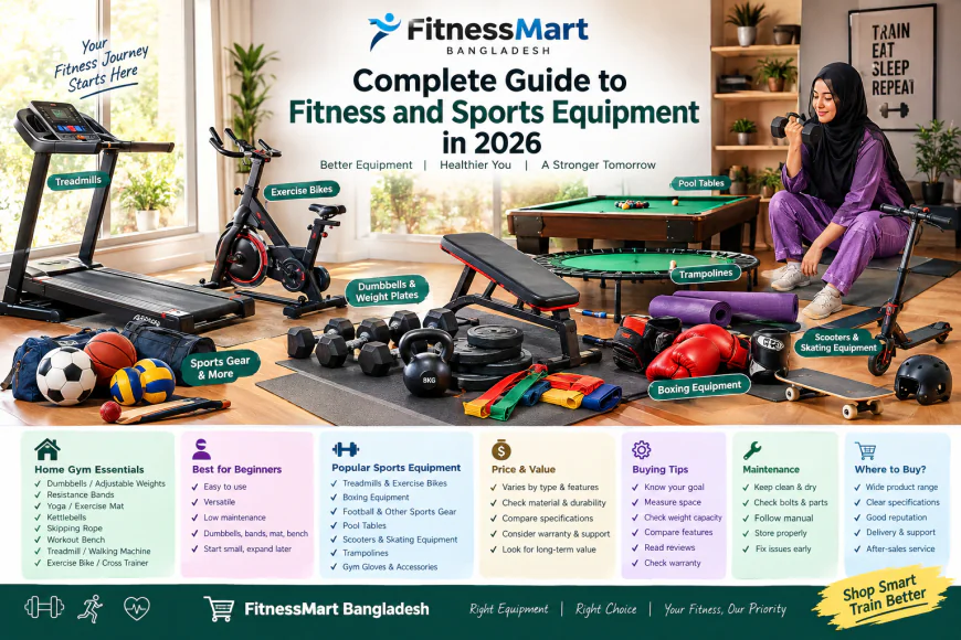 FitnessMart Bangladesh: Complete Guide to Fitness and Sports Equipment in 2026