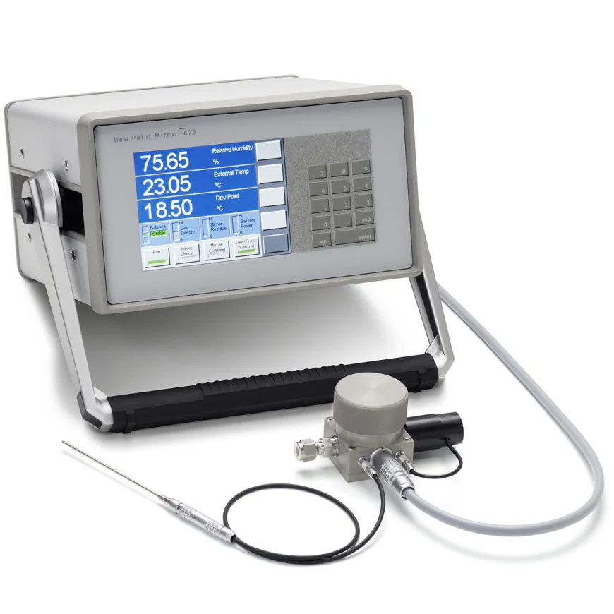 Dewpoint Hygrometer for Monitoring Moisture in Industrial Gases
