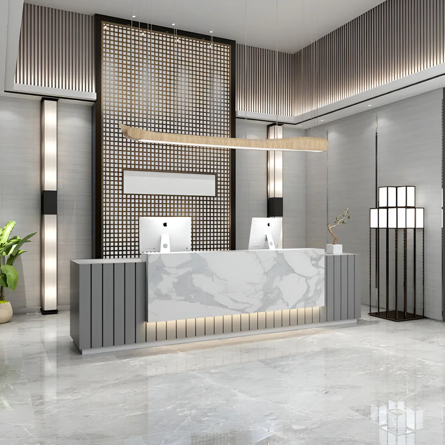 Modern Reception Desk in Dubai: Design Ideas for Professional Offices