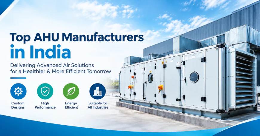 Top AHU Manufacturers in India: Choosing the Right Air Handling Solution