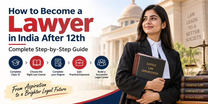 How to Become a Lawyer in India After 12th: Complete Step-by-Step Guide