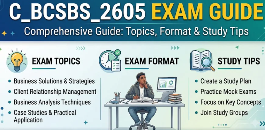 C_BCSBS_2605 Exam Guide: Topics, Format & Study Tips 2026