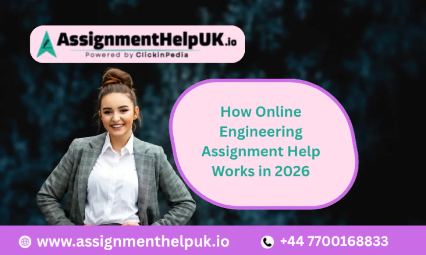 How Online Engineering Assignment Help Works in 2026